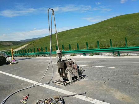 旅顺口公路地基基础注浆加固